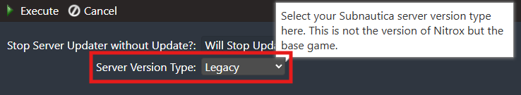 Installing Nitrox and Legacy Version 4