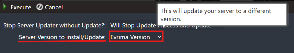 Switching to Evrima Version 1