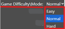 Difficulty Settings 2