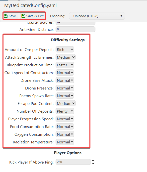 Managing Difficulty Settings 1