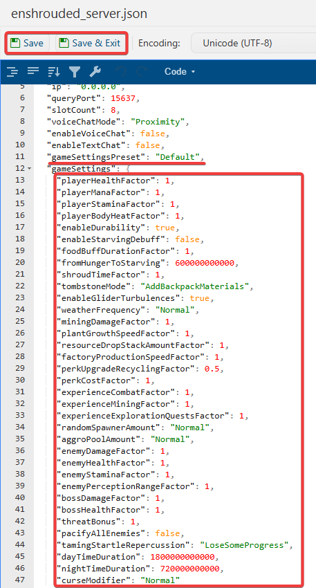 Customizing Server's Difficulty 1