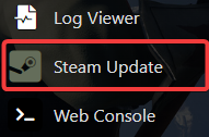 Gamepanel Steam update