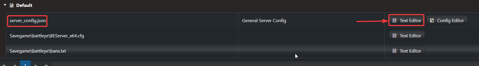 Arma Reforger configuration files