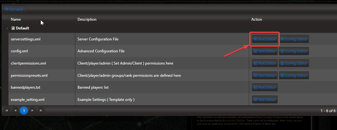 Barotrauma - Text Editor for serversettings.xml